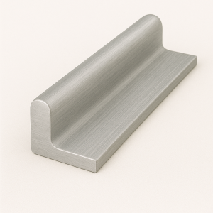 Дюралевый полособульб 3,5х17х50 мм Д16чМ симметричный в наличии в Костроме