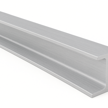 Двутавр алюминиевый неравнополочный 100х110х20 мм 1973 ГОСТ 29303-92 в наличии в Костроме