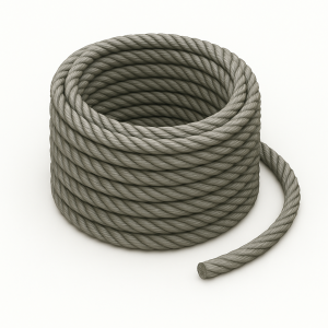 Канат двойной свивки ЛК-О 16,5 мм ГОСТ 3077-80 в наличии в Костроме