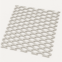 Сетка просечно-вытяжная ЦПВС нержавеющая 10х4х0,5 мм AISI 304