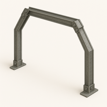 Трапециевидная податливая крепь 4 стойки КМП-Т4 СВП-33 в наличии в Костроме