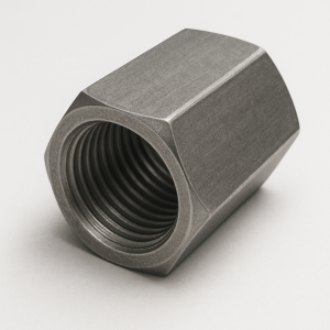 Гайка соединительная без покрытия 08Х15Н24В4ТР М8 мм DIN 6334 в наличии в Костроме