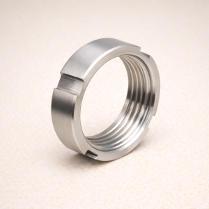 Гайка шлицевая AISI 304 2 1/2" в наличии в Костроме