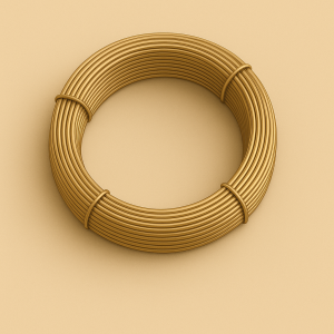 Латунная проволока тянутая 0,8 мм Л63 ГОСТ 1066-2015 в наличии в Костроме