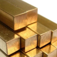 Латунный квадрат прессованный 10х10 мм ЛЖС58-1-1 ГОСТ 2060-2006