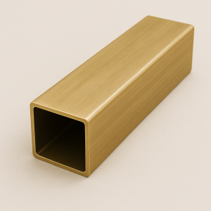 Труба латунная профильная 28,5х5 мм Л96 ГОСТ 20900-2014 в наличии в Костроме