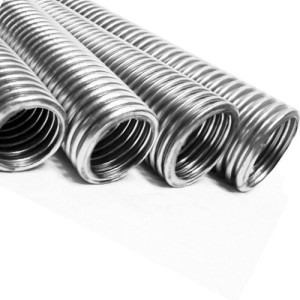 Гофрированная нержавеющая труба отожженная 16,1х12,4х0,3 мм SS304 в наличии в Костроме