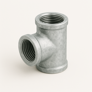 Тройник оцинкованный приварной ДУ 159 в наличии в Костроме