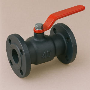 Чугунный кран конусный трехходовой фланцевый ДУ 80 РУ 6,3 ГОСТ 9702-87 в наличии в Костроме