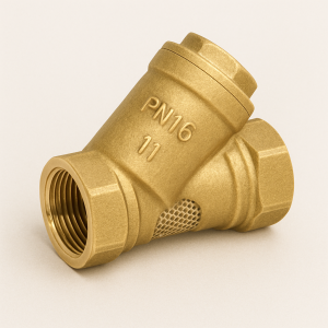 Латунный фильтр сетчатый резьбовой ДУ 25 РУ 30 ГОСТ 15527-2004 в наличии в Костроме