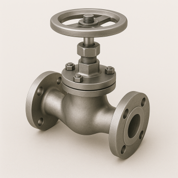 Клапан нержавеющий фланцевый Ду 15 Ру 16 AISI 304 в наличии в Костроме