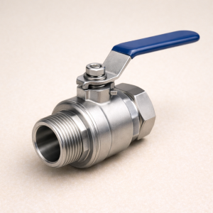 Кран шаровой 3-ходовой AISI 316L 1 1/2" ВР/ВР/ВР в наличии в Костроме