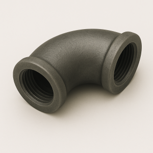 Чугунный отвод 100 мм 45° двухраструбный в наличии в Костроме