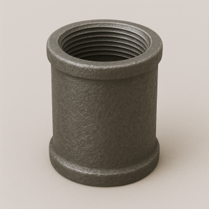 Чугунная муфта переходная ДУ 32х15 (1 1/4 х 1/2 дюйма) ГОСТ 8957-75 оцинкованная в наличии в Костроме