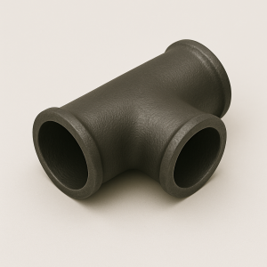 Чугунный тройник двухраструбный с фланцевым отводом 100х80 мм ГОСТ ISO 2531-2012 в наличии в Костроме