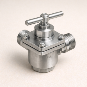 Кран пробковый 3-х ходовой ВР/ВР/ВР AISI 304 DN 1" в наличии в Костроме