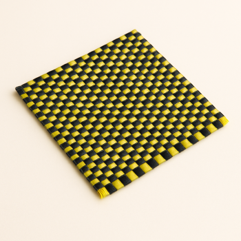 Угле-арамидная ткань 400 г/м2 plain/полотно 1 м в наличии в Костроме